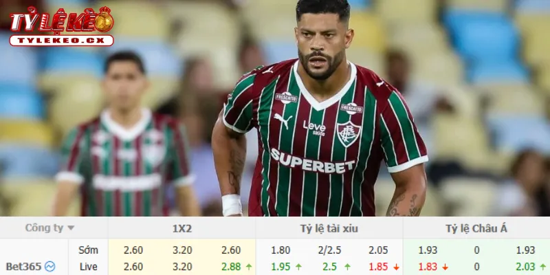 Chi tiết kèo Botafogo vs Fluminense